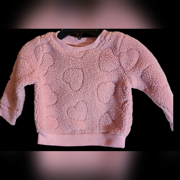 Baby Cat & Jack size 6-9M pink sweater - Picture 1 of 6